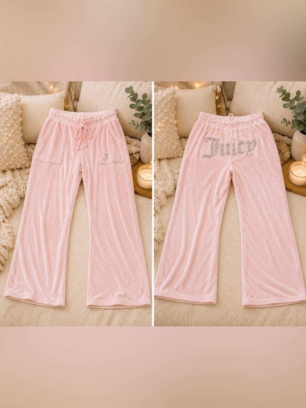 Juicy Couture Light Pink Lounge Pajama Pants